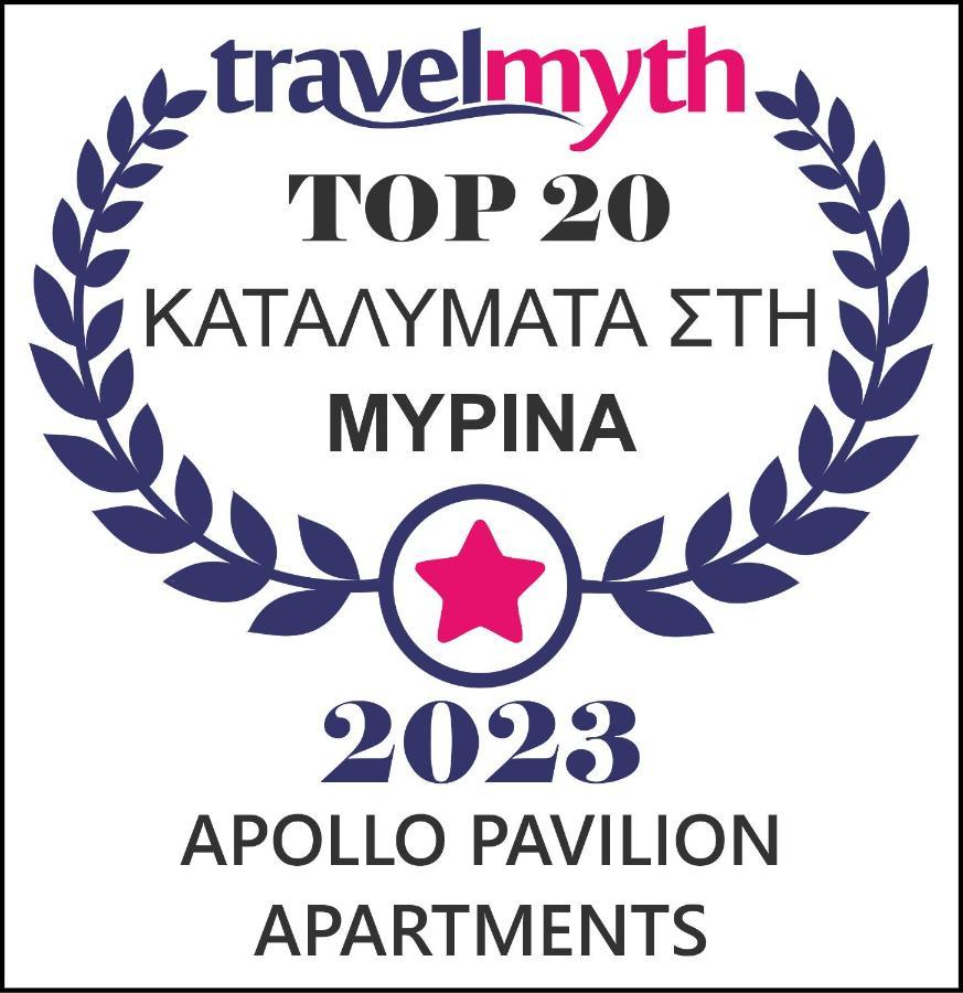 Apollo Pavilion Apartments Mírina Kültér fotó